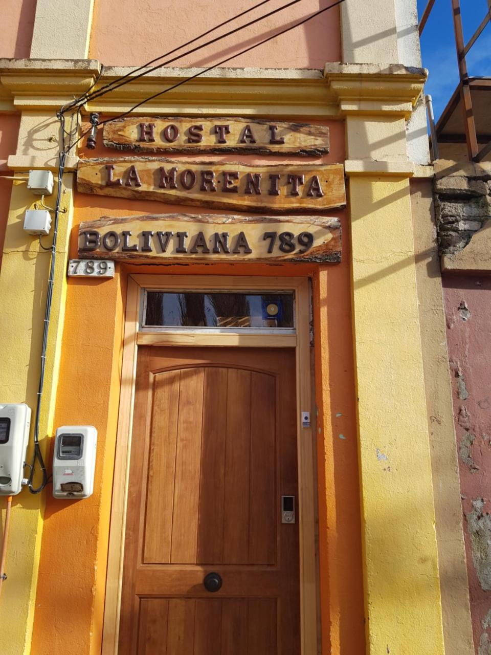 פואנטה ארנס Hostal La Morenita מראה חיצוני תמונה